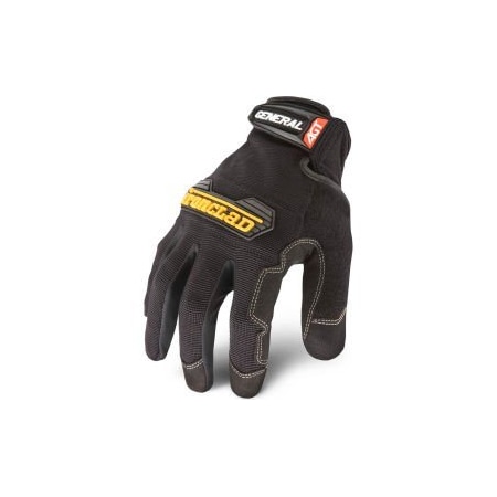 Brighton-Best Ironclad GUG-03-M General Utility Spandex Gloves, 1 Pair, Black, Medium GUG-03-M